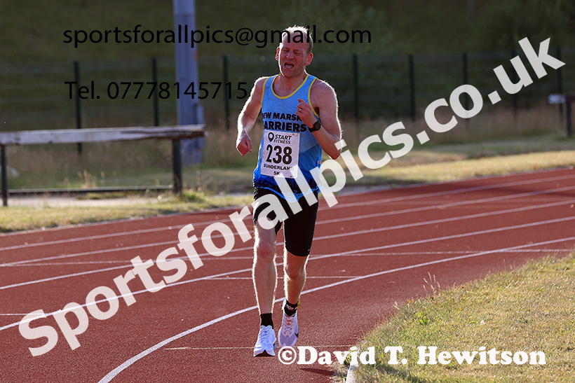 Senior Mens 2025 Sunderland 5k, Silksworth, Sunderland. Photo: David T. Hewitson/Sports for All Pics